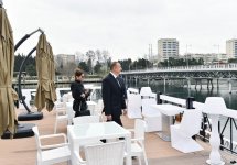 Prezident İlham Əliyev və xanımı Mehriban Əliyeva Mingəçevirdə "ASAN Həyat" kompleksinin açılışında iştirak ediblər (FOTO)