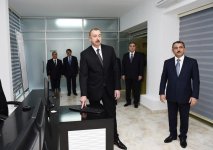 Prezident İlham Əliyev Mingəçevirin içməli su təchizatı sisteminin istismara verilməsi mərasimində iştirak edib (FOTO)