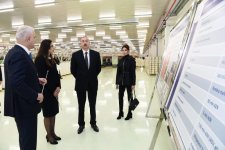 Prezident İlham Əliyev və xanımı Mehriban Əliyeva “Mingəçevir Tekstil” MMC-nin iplik istehsalı üzrə iki müəssisəsinin açılışında iştirak ediblər (YENİLƏNİB) (FOTO)
