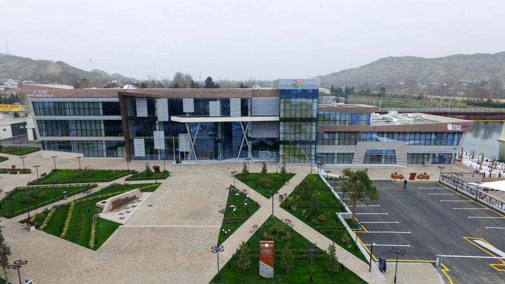 Prezident İlham Əliyev və xanımı Mehriban Əliyeva Mingəçevirdə "ASAN Həyat" kompleksinin açılışında iştirak ediblər (FOTO)