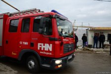 Respublika Narkoloji Mərkəzində yanğın söndürülüb (YENİLƏNİB) (FOTO)