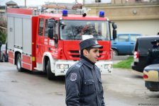 Respublika Narkoloji Mərkəzində yanğın söndürülüb (YENİLƏNİB) (FOTO)