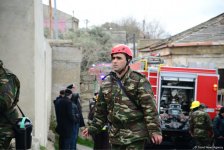 Respublika Narkoloji Mərkəzində yanğın söndürülüb (YENİLƏNİB) (FOTO)