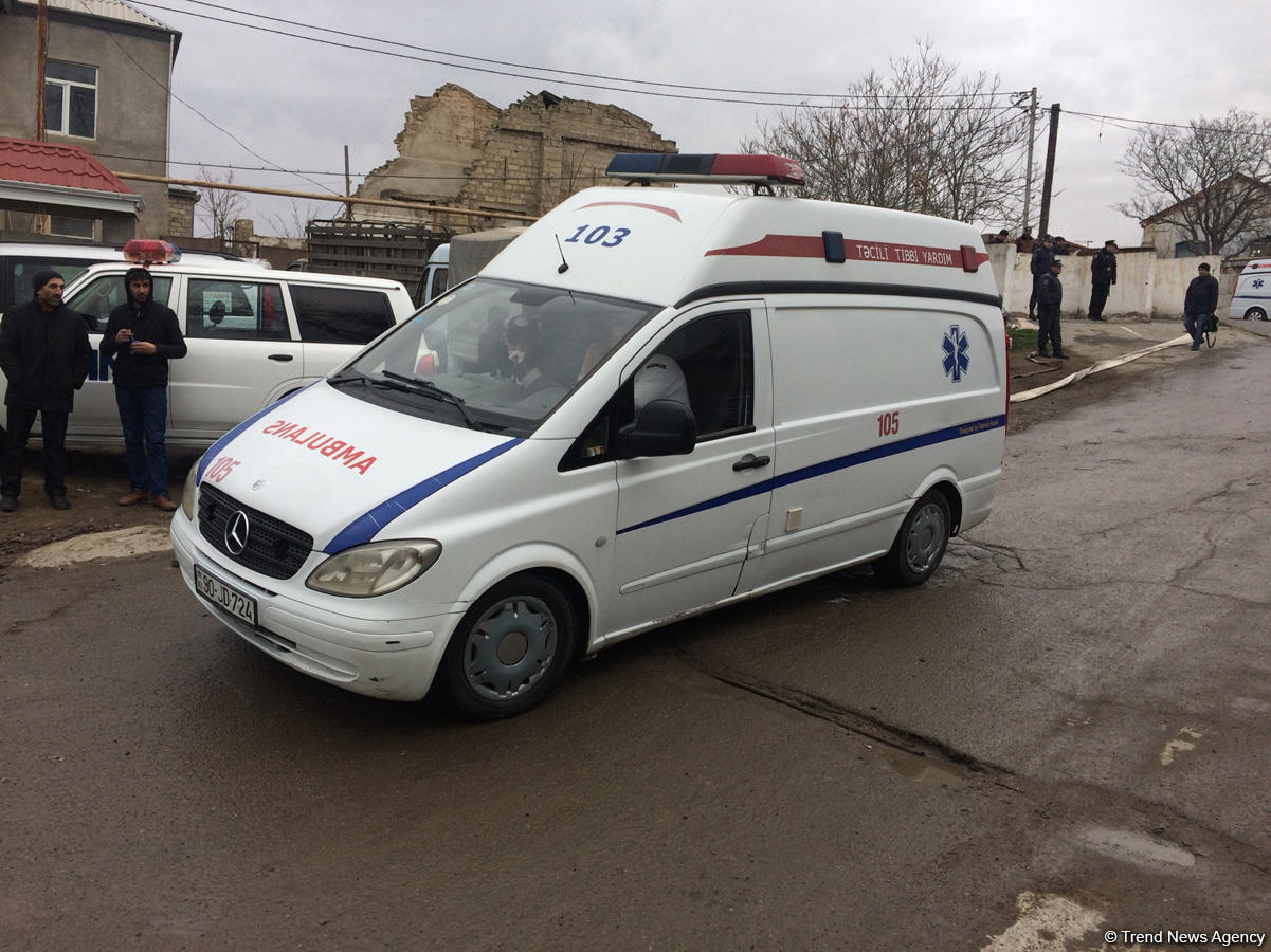 Respublika Narkoloji Mərkəzində yanğın söndürülüb (YENİLƏNİB) (FOTO)