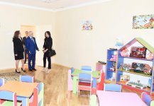 Birinci vitse-prezident Mehriban Əliyeva Mərdəkanda körpələr evi-uşaq bağçasının açılışında iştirak edib (FOTO)