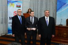 Bədən tərbiyəsi və idman günü ilə bağlı təltifetmə mərasimi keçirilib (FOTO)