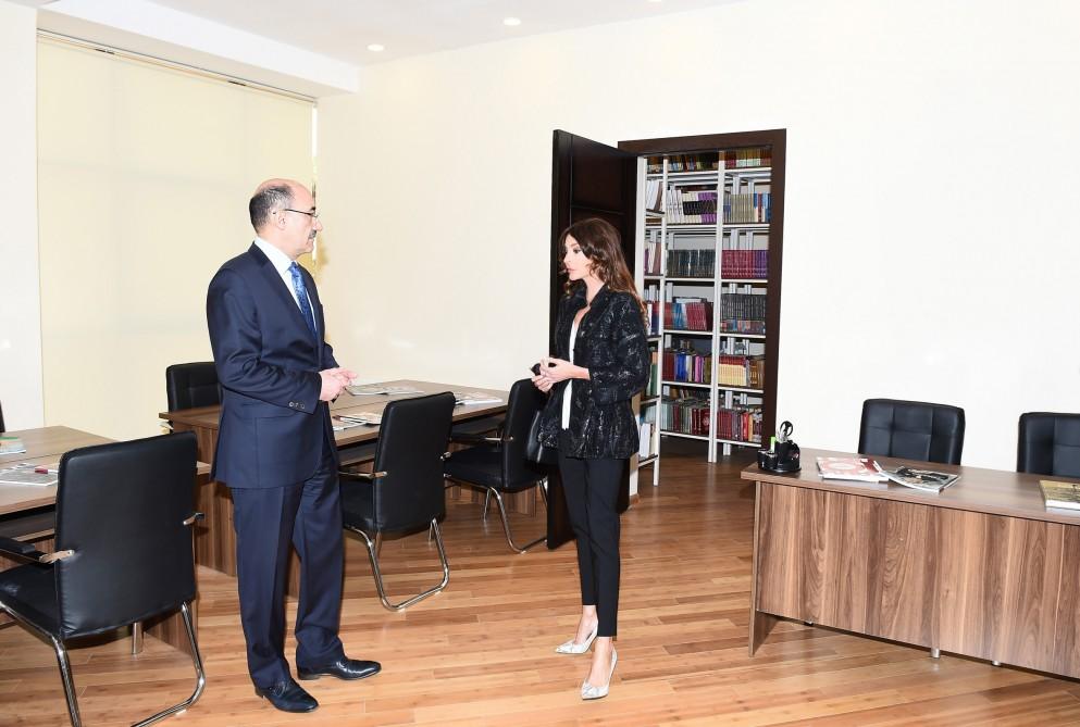 Birinci vitse-prezident Mehriban Əliyeva Şağan qəsəbəsində yeni inşa edilən Mədəniyyət Mərkəzinin açılışında iştirak edib (FOTO)
