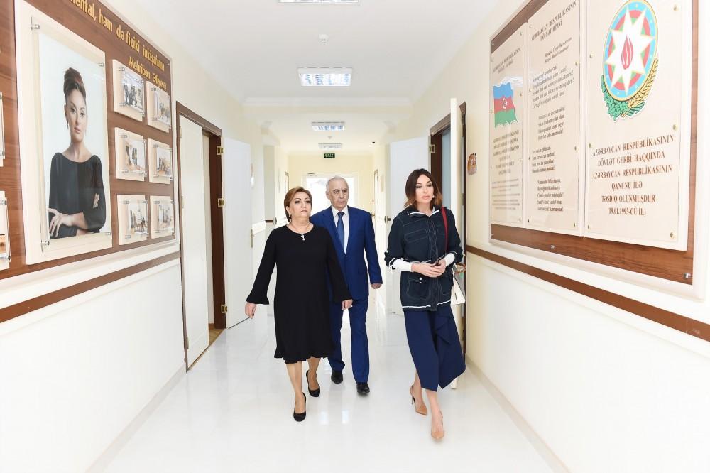 Birinci vitse-prezident Mehriban Əliyeva Maştağada sanatoriya tipli körpələr evi-uşaq bağçasının yeni binasının açılışında iştirak edib (FOTO)