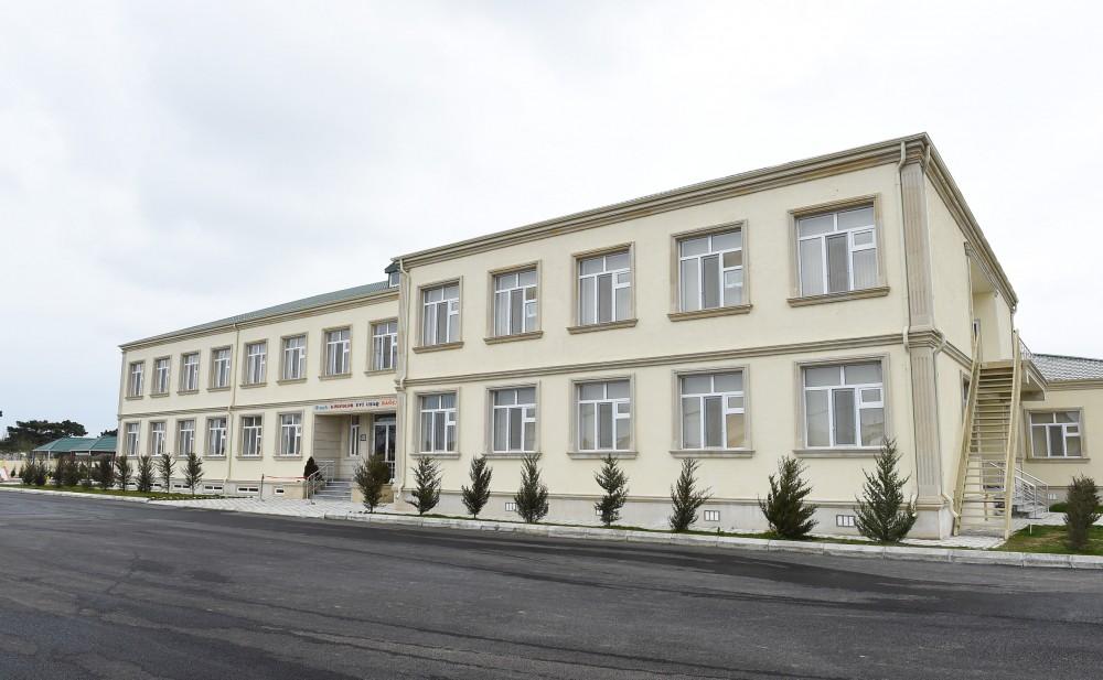 Birinci vitse-prezident Mehriban Əliyeva Maştağada sanatoriya tipli körpələr evi-uşaq bağçasının yeni binasının açılışında iştirak edib (FOTO)
