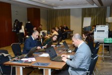 Mərkəzi Seçki Komissiyası nəzdində Müstəqil Media Mərkəzinin açılışı olub (FOTO)