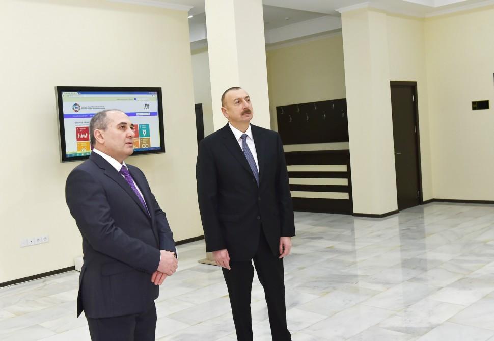 Prezident İlham Əliyev Bakı Şəhər Statistika İdarəsinin yeni inzibati binasının açılışında iştirak edib (FOTO) (YENİLƏNİB)
