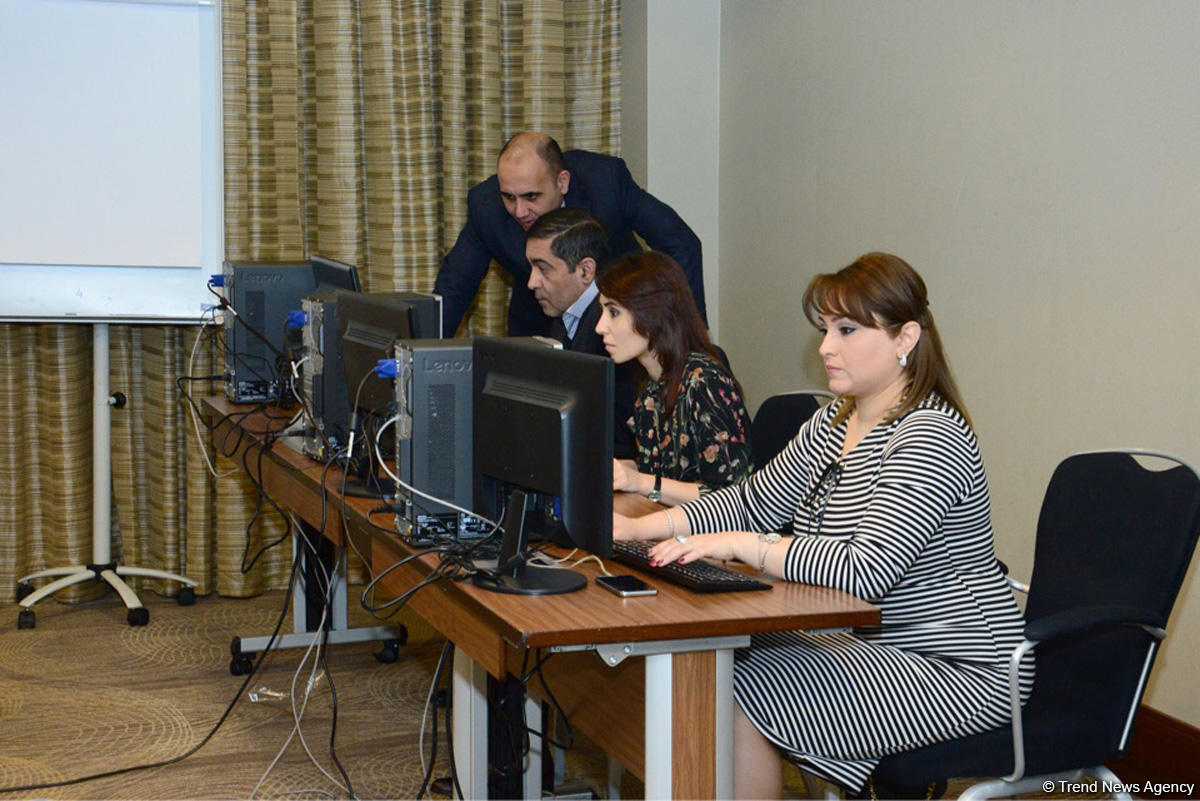 Mərkəzi Seçki Komissiyası nəzdində Müstəqil Media Mərkəzinin açılışı olub (FOTO)