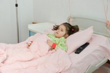 Birinci vitse-prezident Mehriban Əliyeva Talassemiya Mərkəzində olub (FOTO)