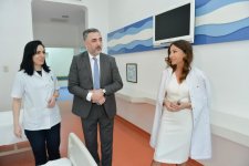 Birinci vitse-prezident Mehriban Əliyeva Talassemiya Mərkəzində olub (FOTO)
