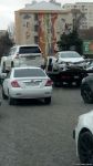 "Qələbə" dairəsində zəncirvari yol qəzası - FOTO