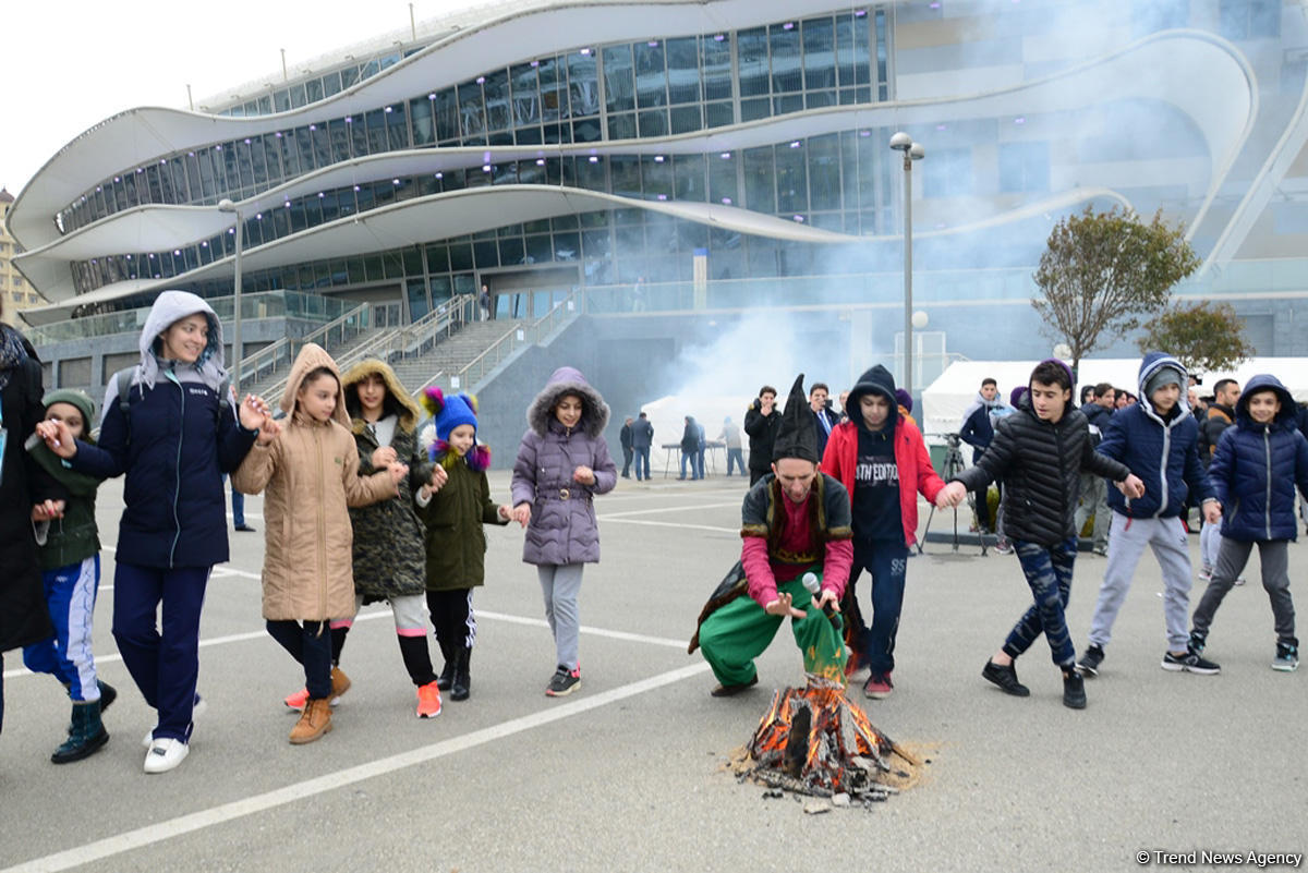 Azərbaycan Gimnastika Federasiyası "Yel çərşənbəsi" şənliyi keçirib (FOTO)