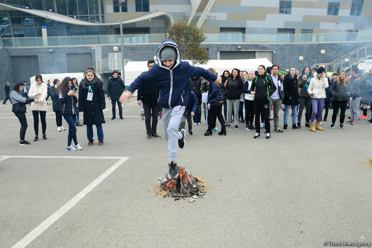 Azərbaycan Gimnastika Federasiyası "Yel çərşənbəsi" şənliyi keçirib (FOTO)