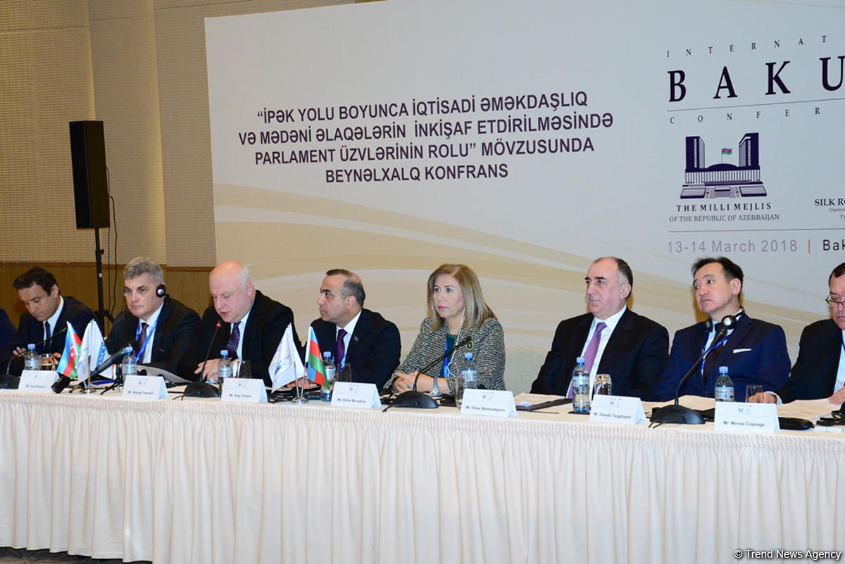 ATƏT PA-nın sədri Azərbaycanın İpək Yolu üçün vacibliyi barədə danışdı (FOTO)