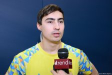 Ukraynalı gimnast Milli Gimnastika Arenası barədə təəssüratlarından danışıb (FOTO)