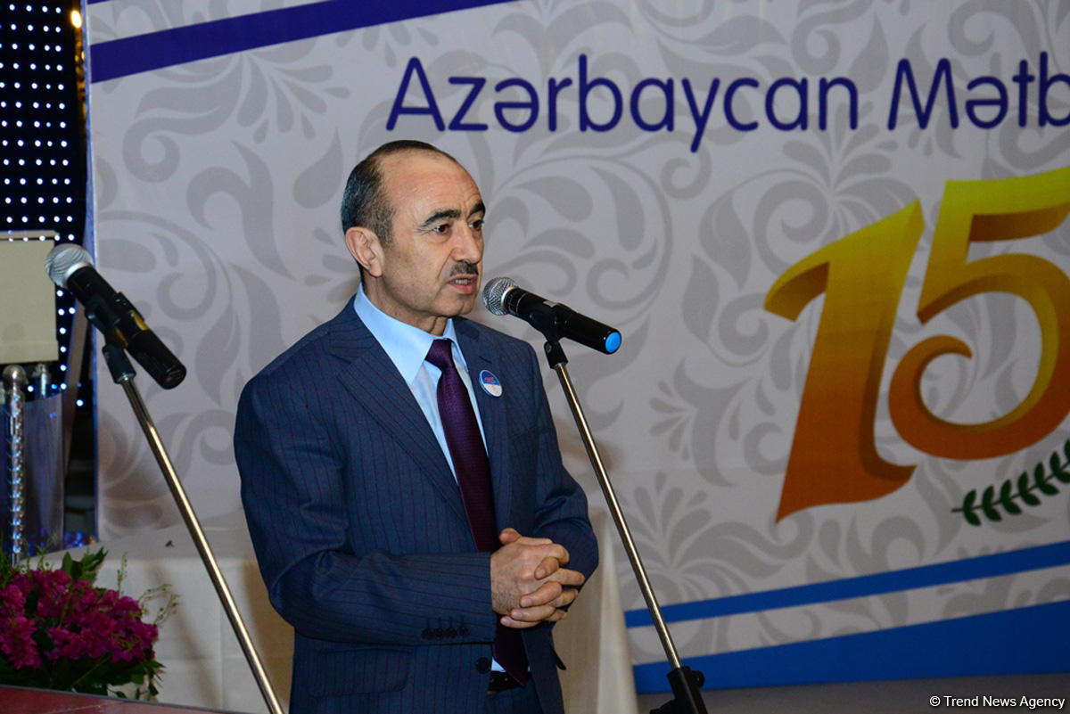 Azərbaycan Mətbuat Şurasının 15 illik yubileyinə həsr olunmuş tədbir keçirilib (FOTO)