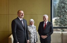 Prezident İlham Əliyev və birinci xanım Mehriban Əliyeva VI Qlobal Bakı Forumunun açılışında iştirak ediblər (YENİLƏNİB) (FOTO)