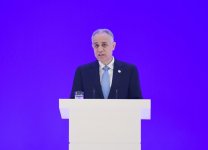 Prezident İlham Əliyev və birinci xanım Mehriban Əliyeva VI Qlobal Bakı Forumunun açılışında iştirak ediblər (YENİLƏNİB) (FOTO)