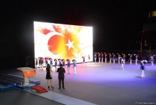 Bu gün Bakıda Milli Gimnastika Arenasında idman gimnastikası üzrə Dünya Kubokunun açılış mərasimi keçirilib (FOTO)