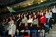 Bu gün Bakıda Milli Gimnastika Arenasında idman gimnastikası üzrə Dünya Kubokunun açılış mərasimi keçirilib (FOTO)