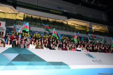 Bu gün Bakıda Milli Gimnastika Arenasında idman gimnastikası üzrə Dünya Kubokunun açılış mərasimi keçirilib (FOTO)