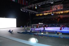 Bu gün Bakıda Milli Gimnastika Arenasında idman gimnastikası üzrə Dünya Kubokunun açılış mərasimi keçirilib (FOTO)