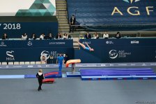 Bakıda İdman Gimnastikası üzrə Dünya Kuboku yarışlarının İLK GÜNÜ başladı (FOTO)