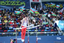 Bakıda İdman Gimnastikası üzrə Dünya Kuboku yarışlarının İLK GÜNÜ başladı (FOTO)