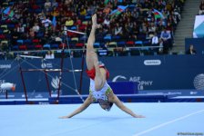 Bakıda İdman Gimnastikası üzrə Dünya Kuboku yarışlarının İLK GÜNÜ başladı (FOTO)