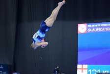 Bakıda İdman Gimnastikası üzrə Dünya Kuboku yarışlarının İLK GÜNÜ başladı (FOTO)