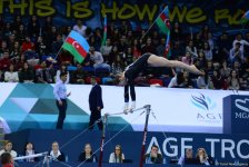 Bakıda İdman Gimnastikası üzrə Dünya Kuboku yarışlarının İLK GÜNÜ başladı (FOTO)