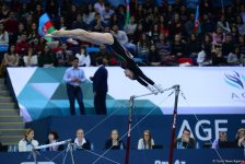 Bakıda İdman Gimnastikası üzrə Dünya Kuboku yarışlarının İLK GÜNÜ başladı (FOTO)