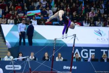 Bakıda İdman Gimnastikası üzrə Dünya Kuboku yarışlarının İLK GÜNÜ başladı (FOTO)