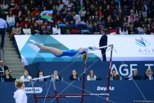 Bakıda İdman Gimnastikası üzrə Dünya Kuboku yarışlarının İLK GÜNÜ başladı (FOTO)