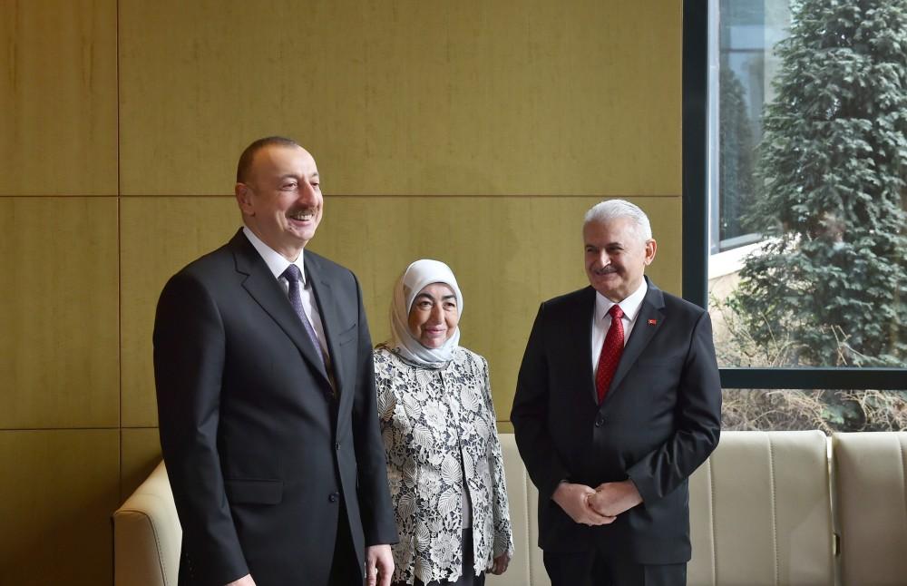 Prezident İlham Əliyev və birinci xanım Mehriban Əliyeva VI Qlobal Bakı Forumunun açılışında iştirak ediblər (YENİLƏNİB) (FOTO)