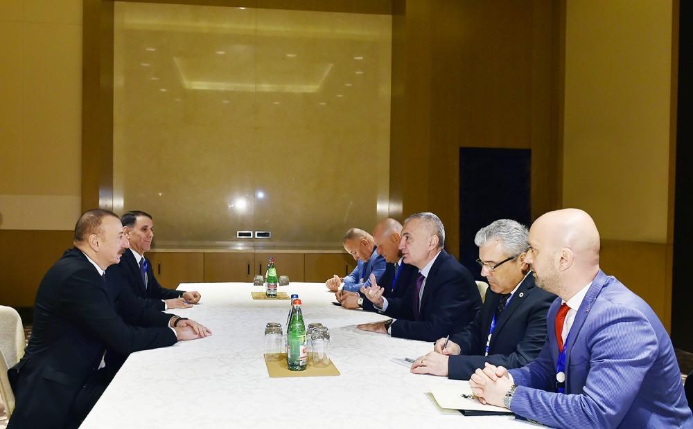 Prezident İlham Əliyev Albaniya Prezidenti İlir Meta ilə görüşüb (YENİLƏNİB) (FOTO)