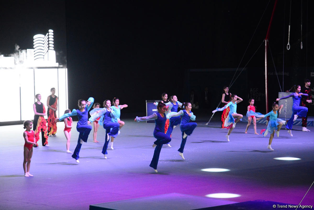 Bu gün Bakıda Milli Gimnastika Arenasında idman gimnastikası üzrə Dünya Kubokunun açılış mərasimi keçirilib (FOTO)