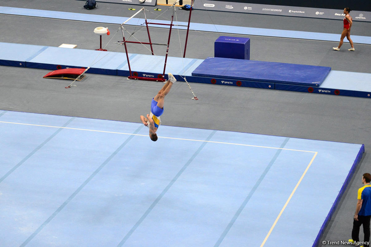 Bakıda İdman Gimnastikası üzrə Dünya Kuboku yarışlarının İLK GÜNÜ başladı (FOTO)