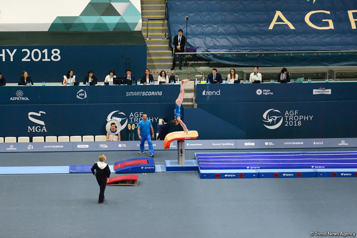 Bakıda İdman Gimnastikası üzrə Dünya Kuboku yarışlarının İLK GÜNÜ başladı (FOTO)