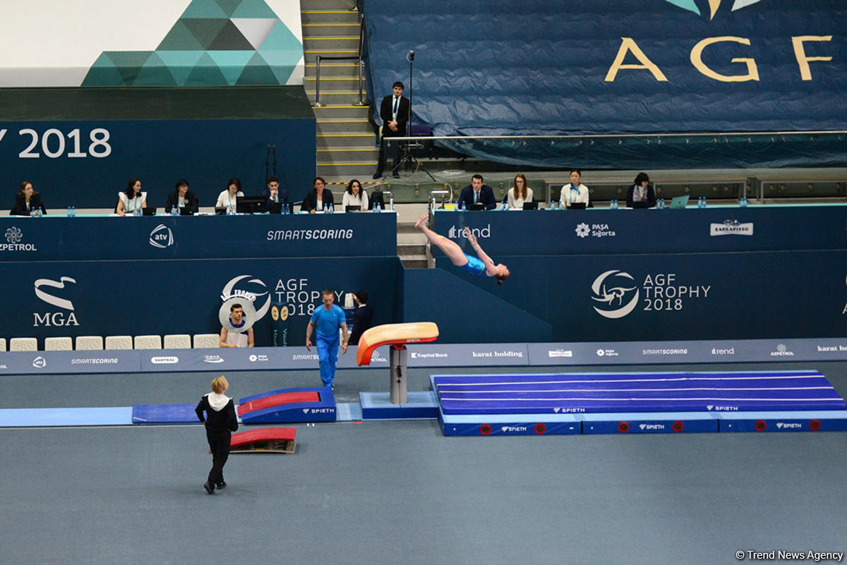 Bakıda İdman Gimnastikası üzrə Dünya Kuboku yarışlarının İLK GÜNÜ başladı (FOTO)