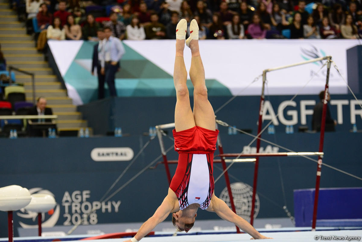 Bakıda İdman Gimnastikası üzrə Dünya Kuboku yarışlarının İLK GÜNÜ başladı (FOTO)