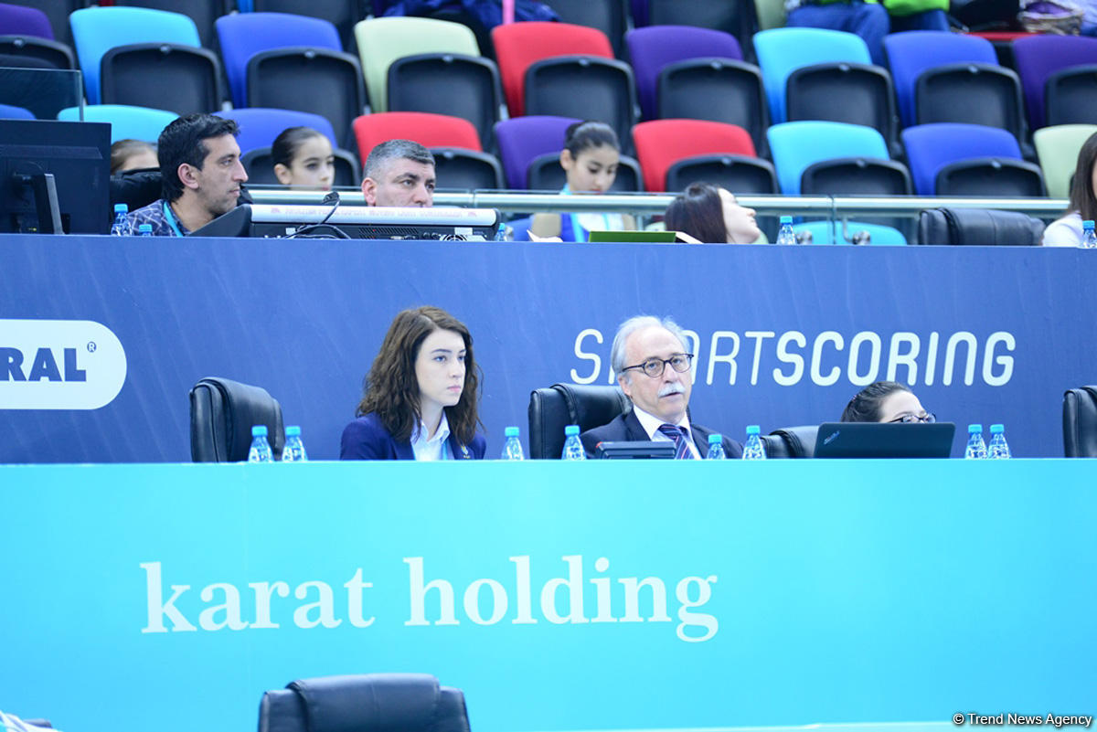 Bakıda İdman Gimnastikası üzrə Dünya Kuboku yarışlarının İLK GÜNÜ başladı (FOTO)