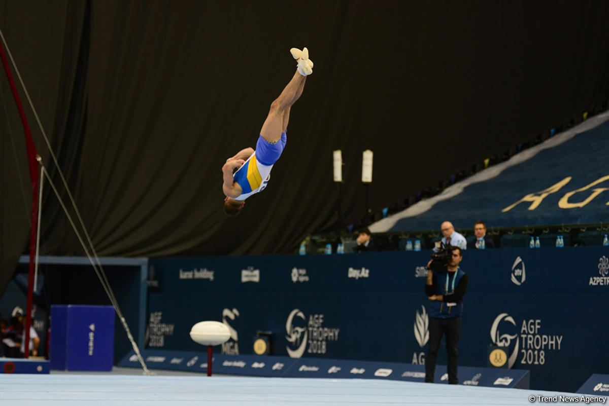 Bakıda İdman Gimnastikası üzrə Dünya Kuboku yarışlarının İLK GÜNÜ başladı (FOTO)