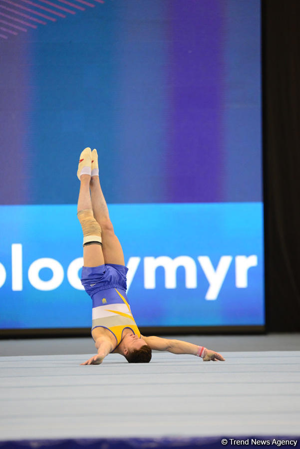 Bakıda İdman Gimnastikası üzrə Dünya Kuboku yarışlarının İLK GÜNÜ başladı (FOTO)