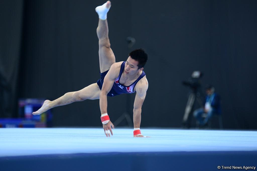 Bakıda İdman Gimnastikası üzrə Dünya Kuboku yarışlarının İLK GÜNÜ başladı (FOTO)
