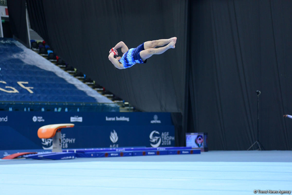 Bakıda İdman Gimnastikası üzrə Dünya Kuboku yarışlarının İLK GÜNÜ başladı (FOTO)